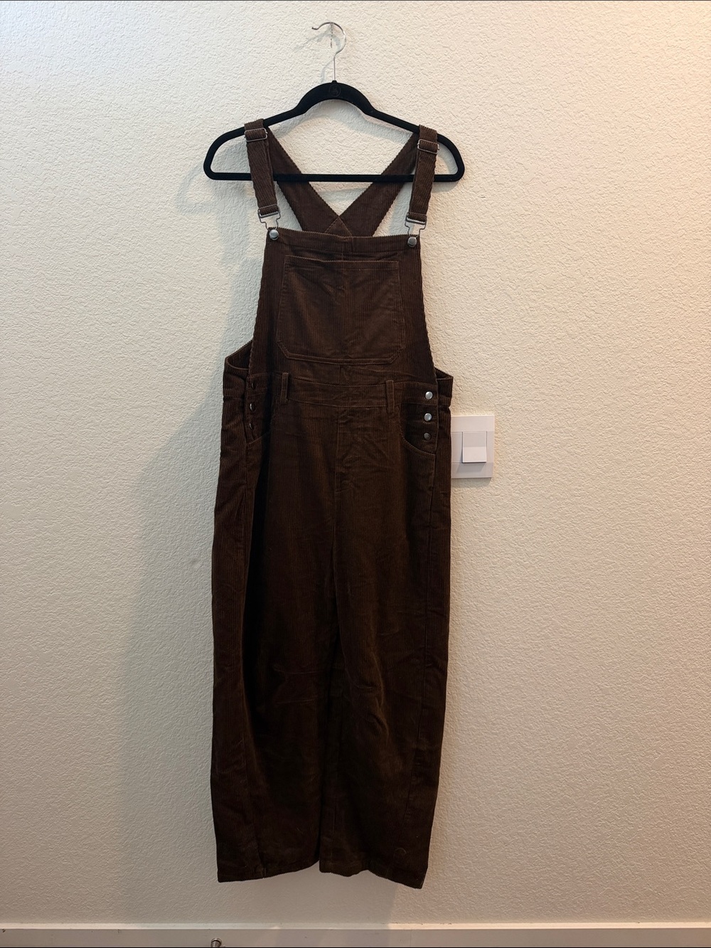 NWTS Barrel Corduroy Overalls - Picture 2 of 4